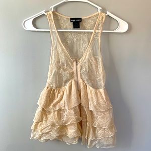 Women’s Sheer lace top